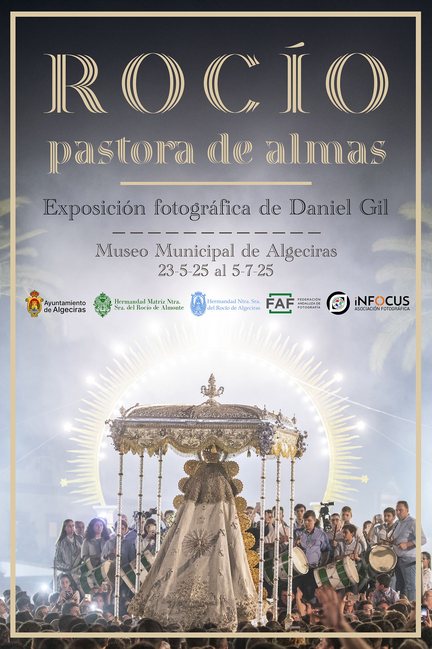 Cartel exposición Daniel Gil. Cartel exposición Daniel Gil.