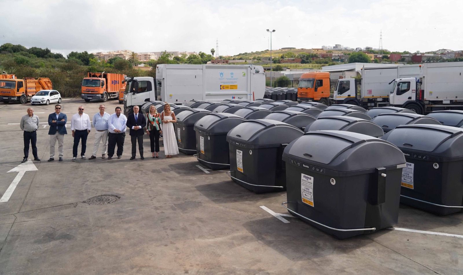 Algesa contará con un nuevo camión de recogida de residuos y 100 contenedores para Algeciras