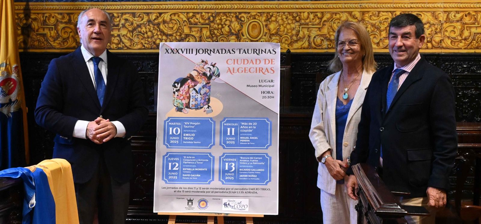 Estrella Morente, Miguel Ángel Perera y David Galván, en las XXXVIII Jornadas Taurinas Ciudad de Algeciras