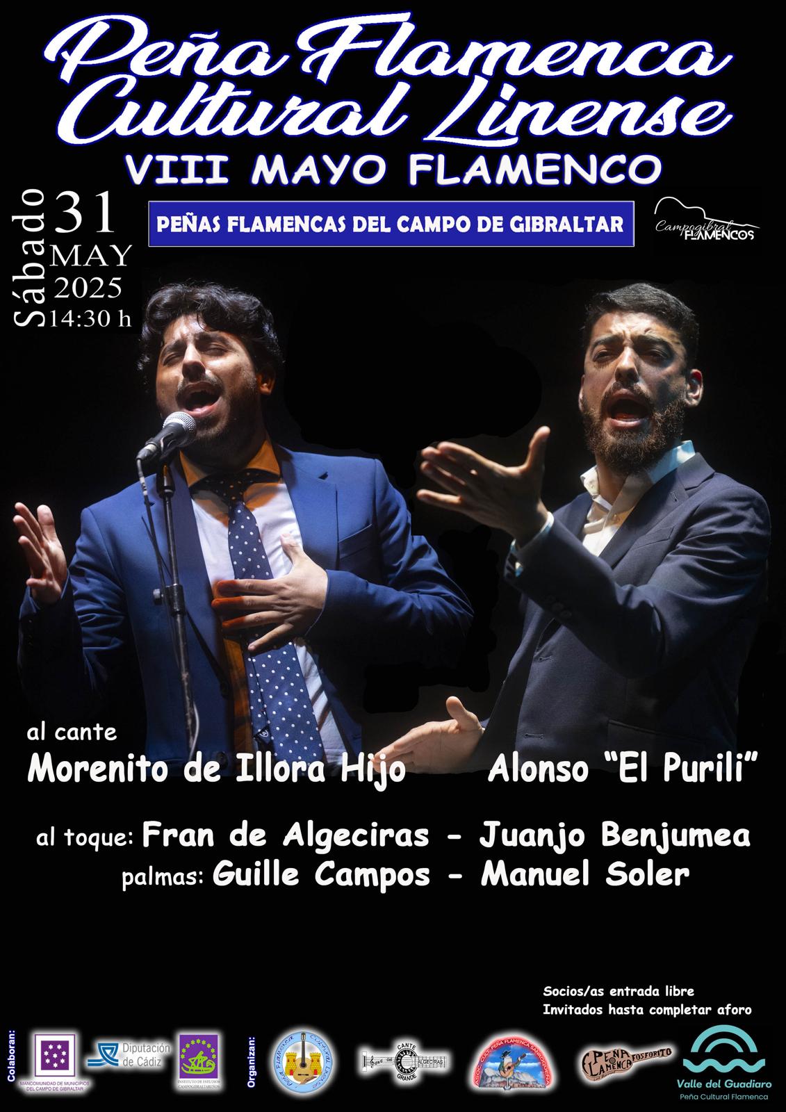 Cartel Mayo Flamenco La Línea. Cartel Mayo Flamenco La Línea.