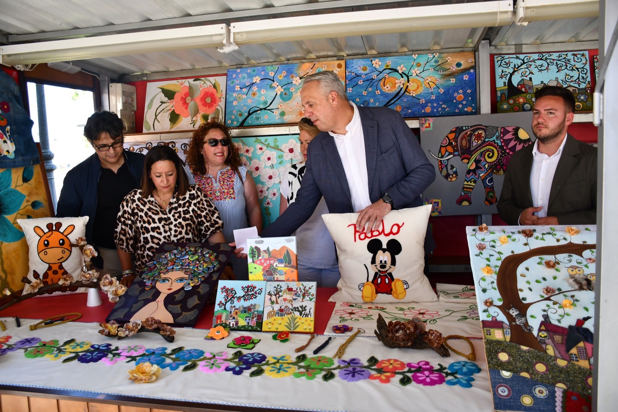 La Universidad Popular de San Roque celebra esta semana su XXIII Feria del Arte. 