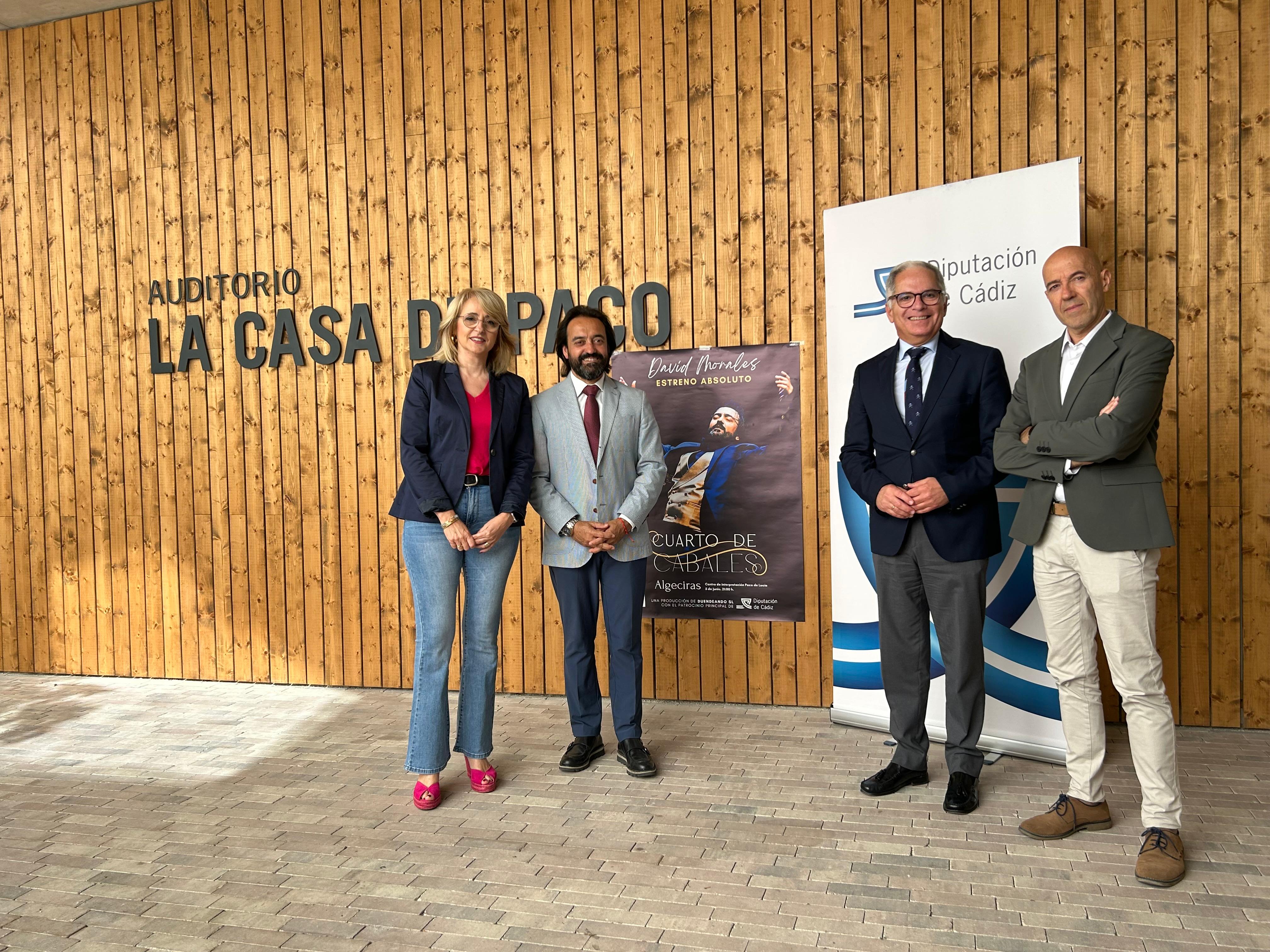 El espectáculo 'Cuarto de Cabales' del bailaor David Morales aterriza en el Museo de Paco.