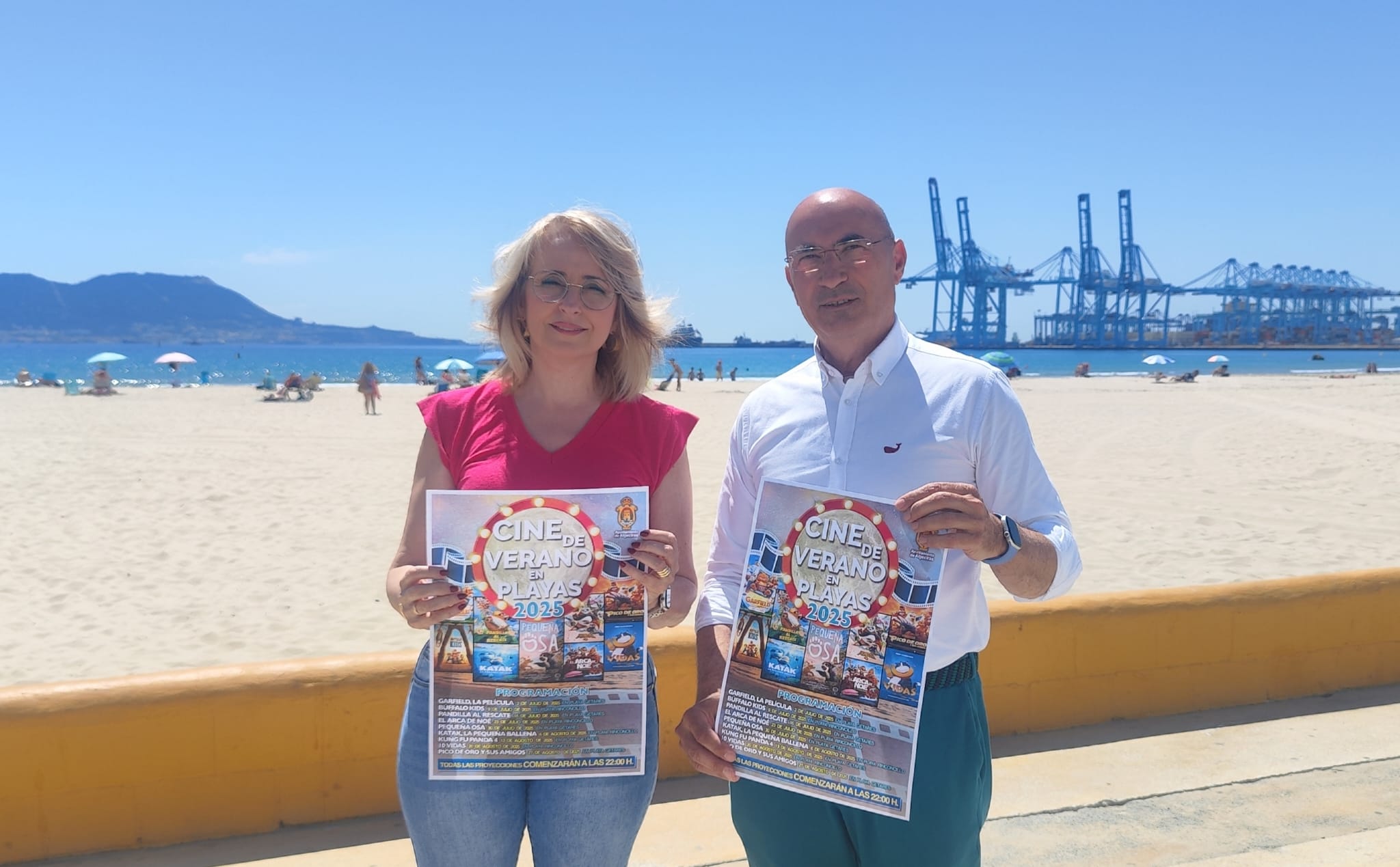 Regresa el cine de verano a las playas de Algeciras: fechas y cartelera.