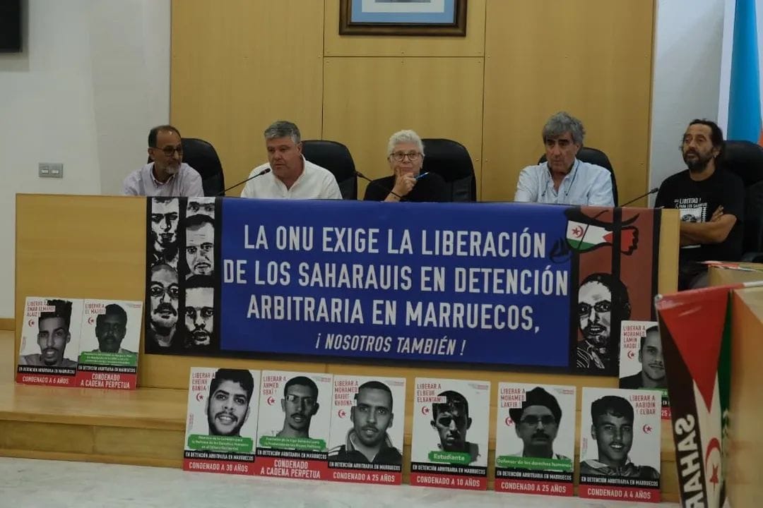 Imagen de archivo. La Marcha por la libertad de los presos políticos saharauis llega el sábado a Algeciras