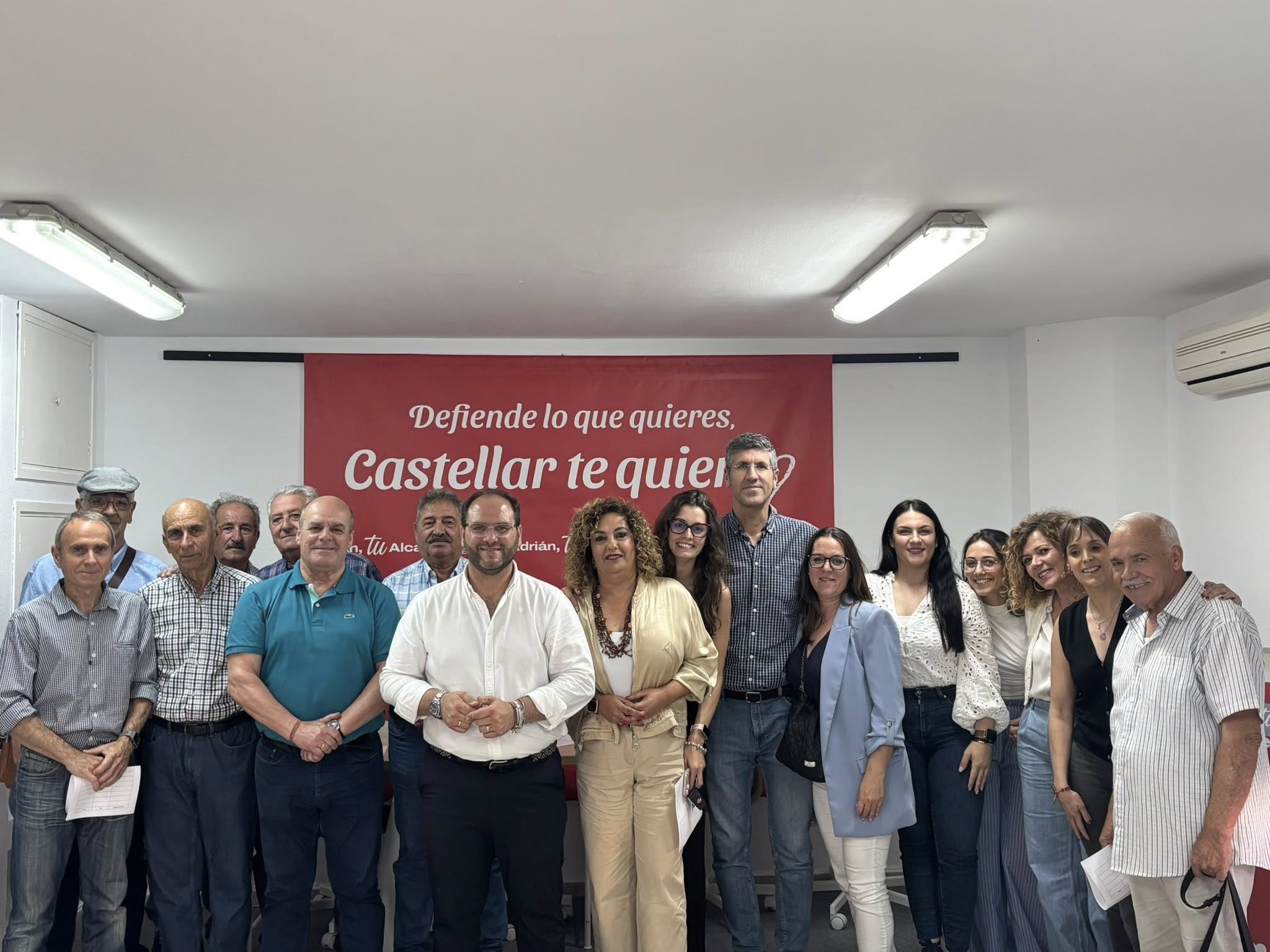 Adrián Vaca, reelegido secretario general del PSOE de Castellar