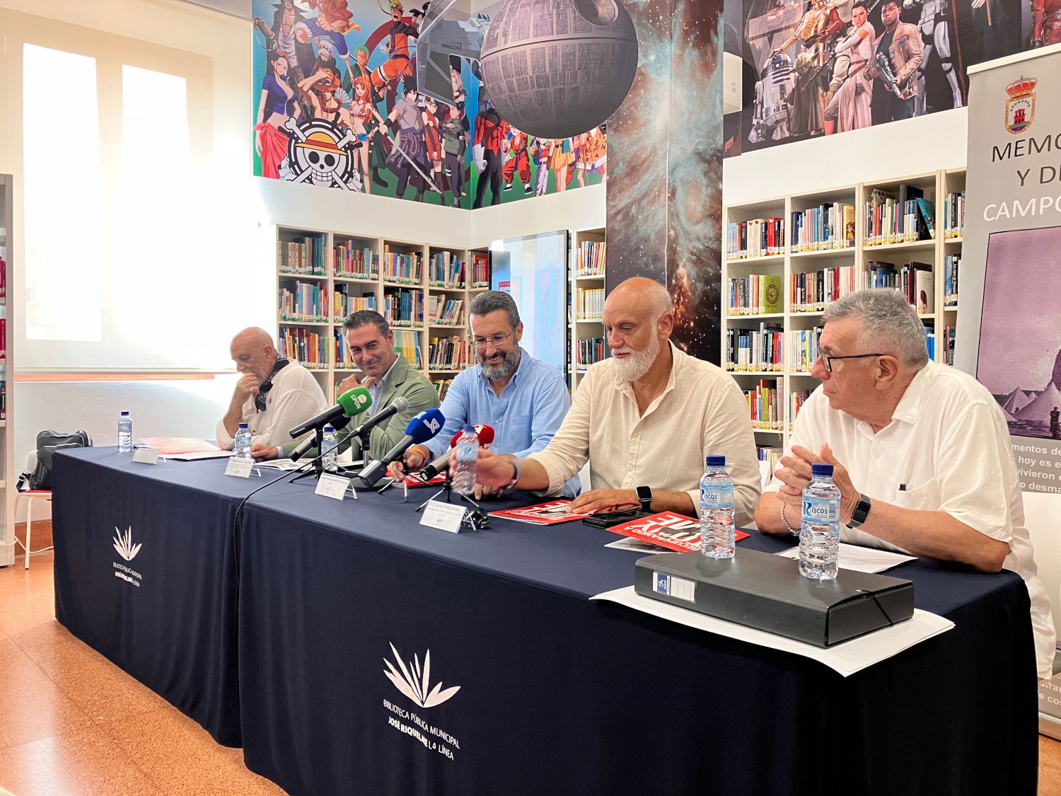 Presentación de una actividade de la Mancomunidad del Campo de Gibraltar. Imagen de archivo. La Mancomunidad recibe 30.000 euros para el desarrollo de nuevas actividades de memoria democrática 