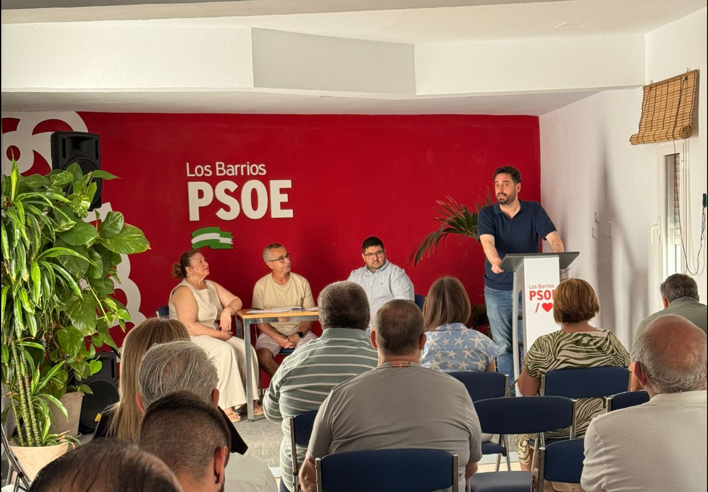 Daniel Perea, reelegido secretario general del PSOE de Los Barrios