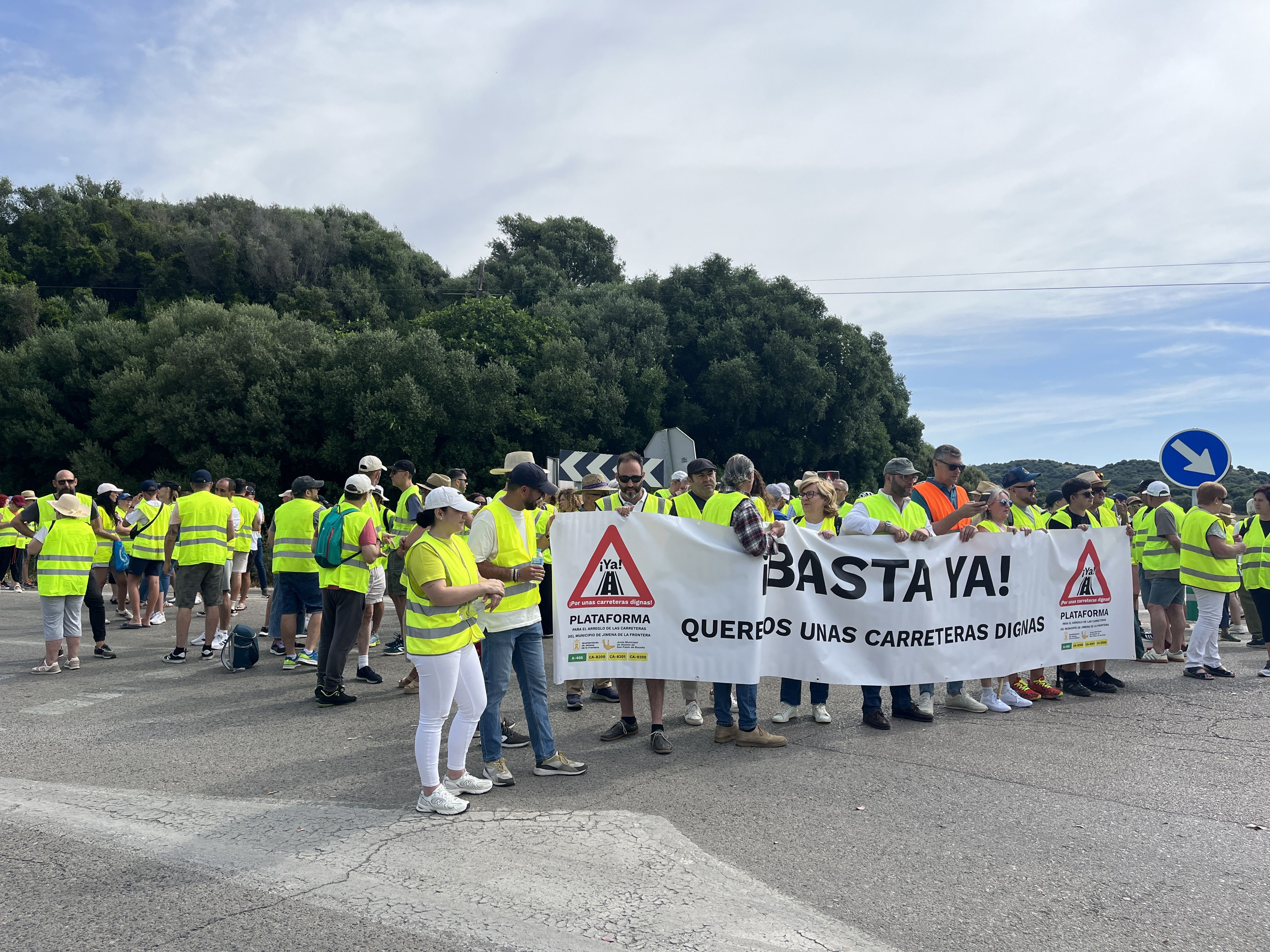 Jimena, Castellar y Tesorillo dicen basta: "La A-405 tiene secuestrado el futuro del interior de la comarca"