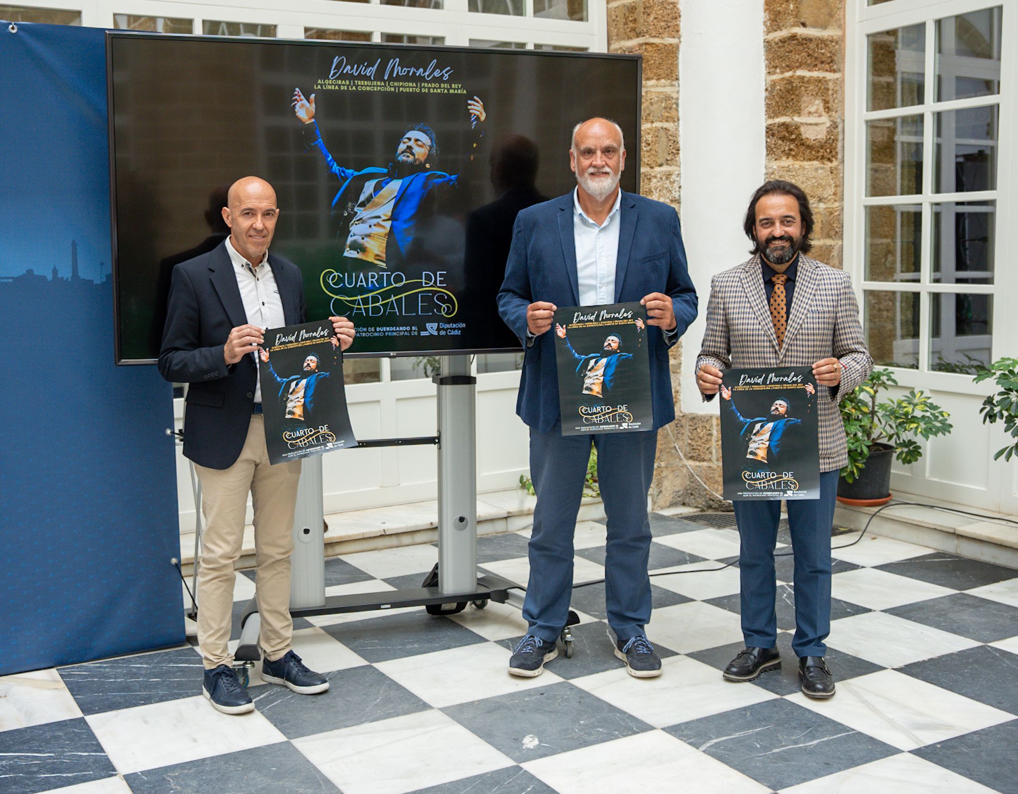 Presentación de Cuarto de Cabales. Algeciras y La Línea, entre los municipios de Cádiz que llegará el nuevo espectáculo de David Morales