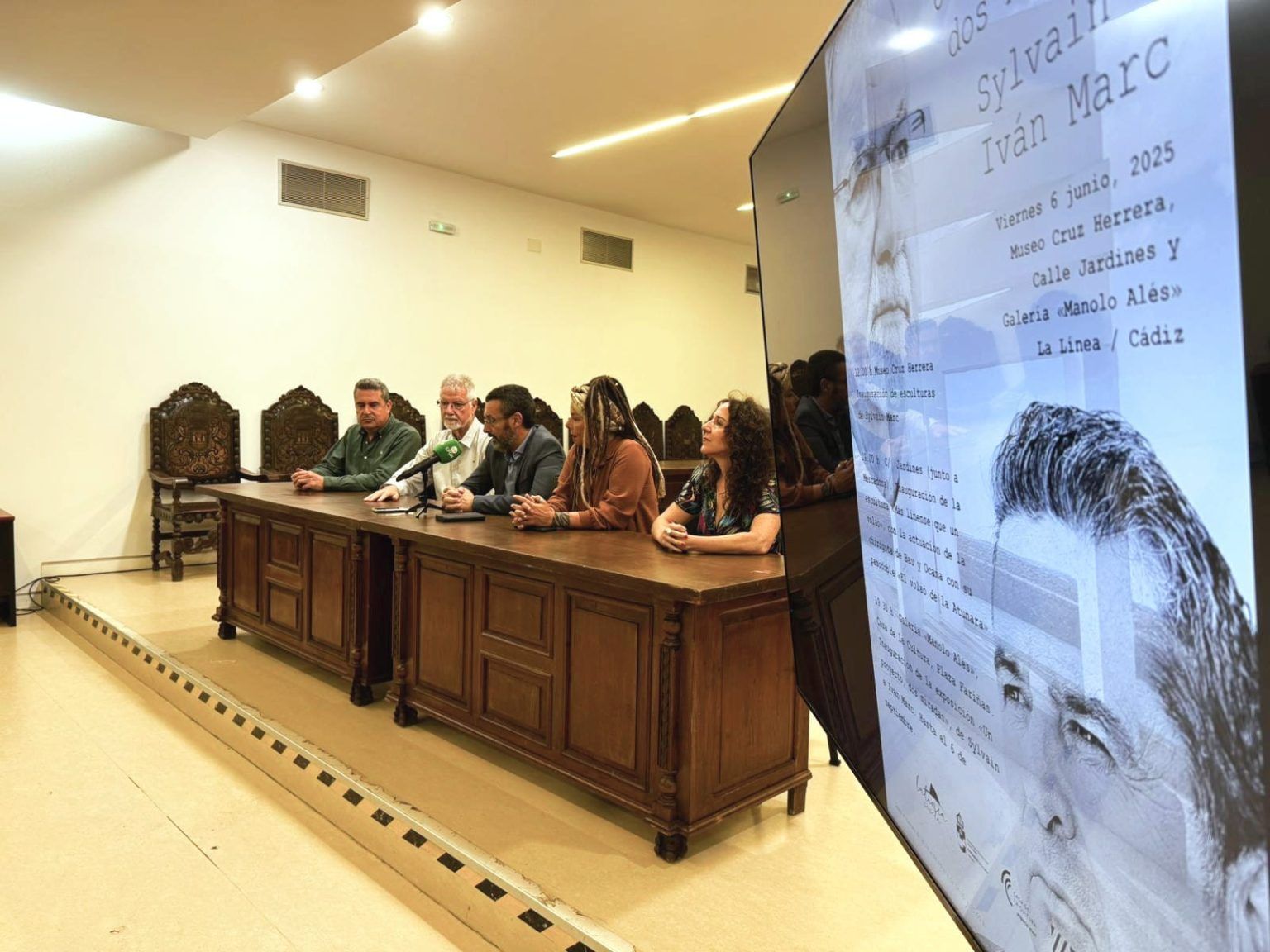 Rueda de prensa 'Un proyecto dos miradas'