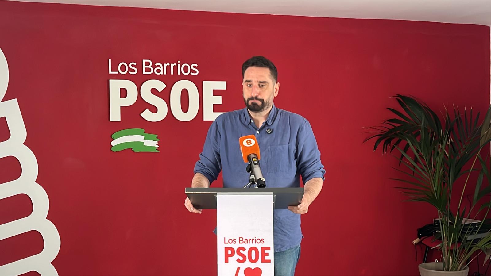 Daniel Perea, secretario general del PSOE de Los Barrios. 