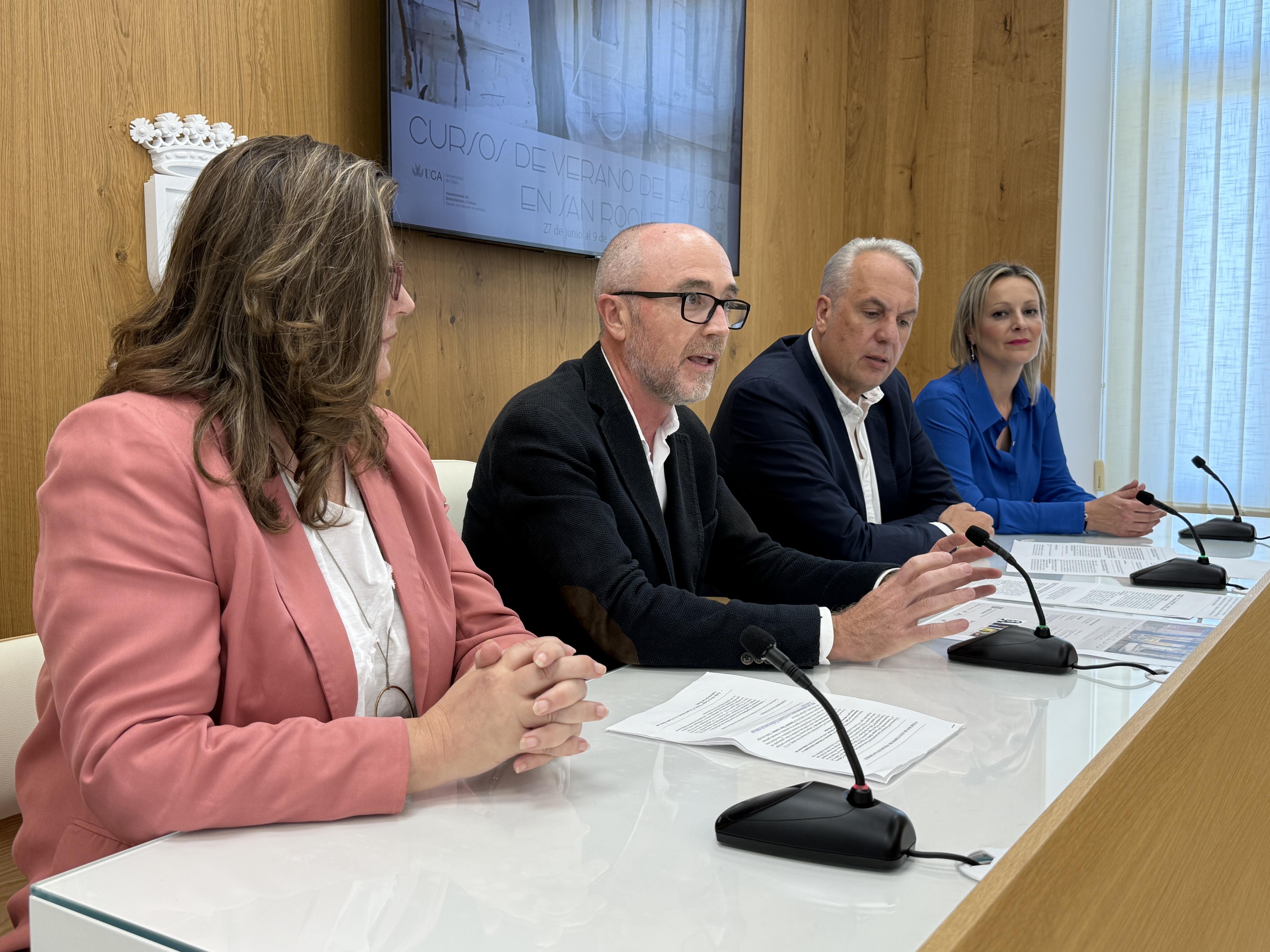Presentación de los cursos de verano de la UCA en San Roque.