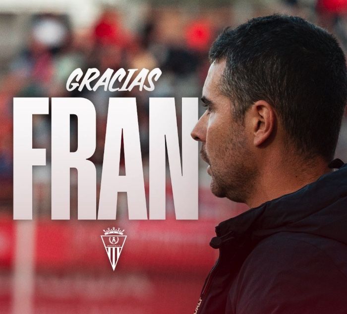 Fran Justo no sigue como técnico del Algeciras CF