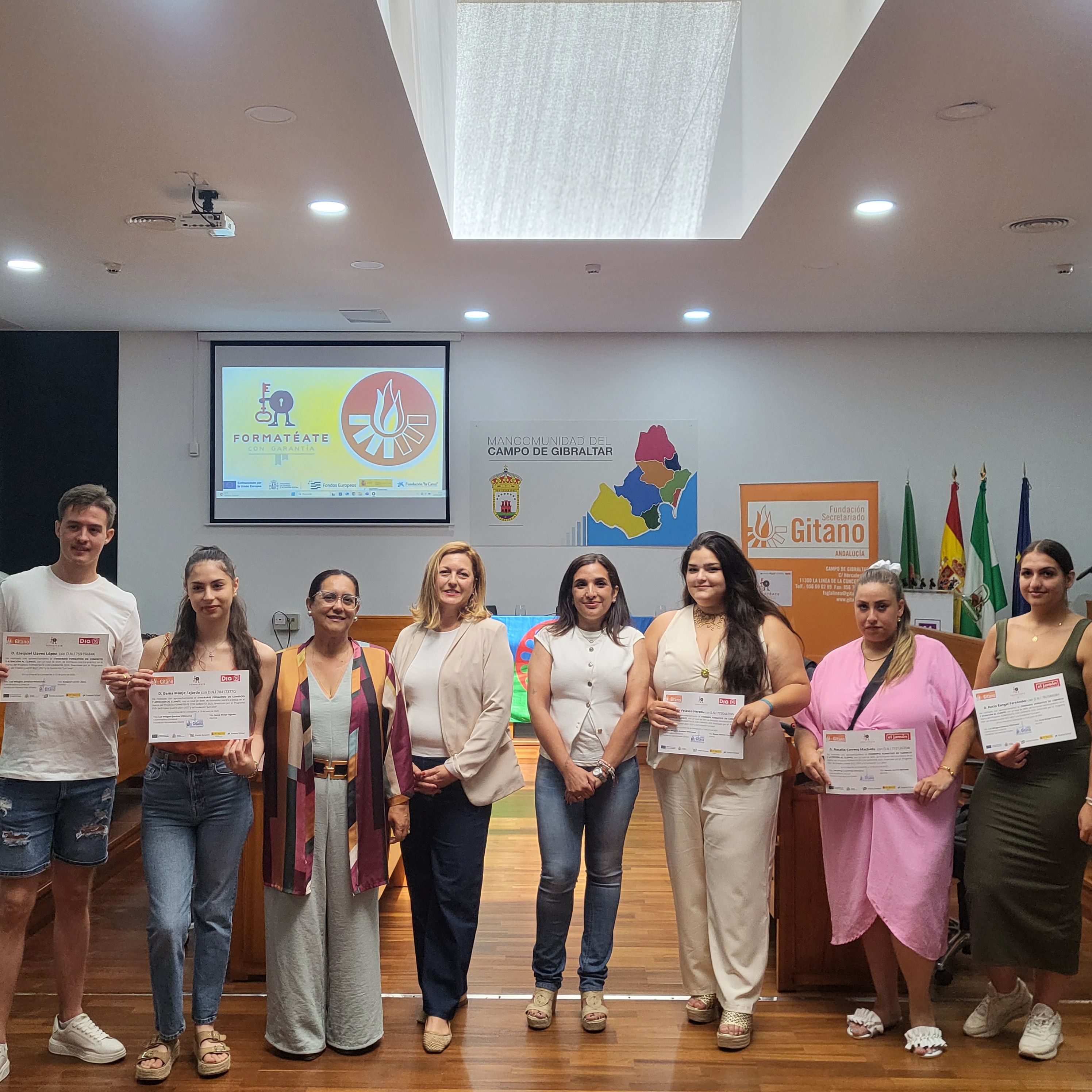 Concluye 'Formatéate con garantía', el programa para que jóvenes gitanos accedan a un trabajo.