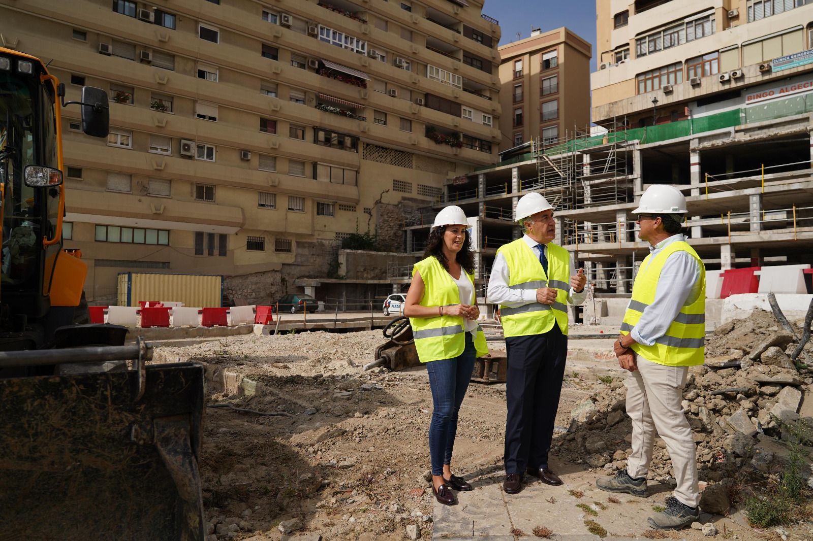 Algeciras cierra una herida urbanística: arranca la construcción de la nueva Escalinata .