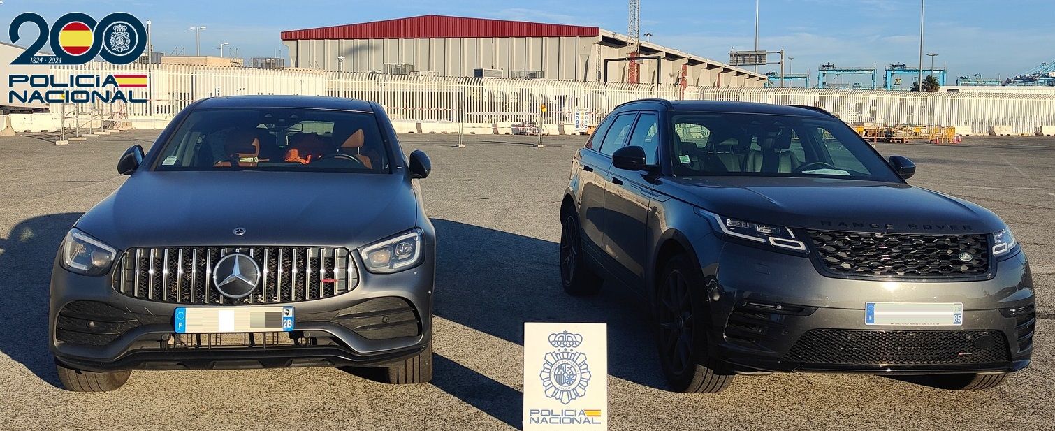 Recuperados 13 vehículos robados antes de embarcar hacia Tánger en el Puerto de Algeciras.