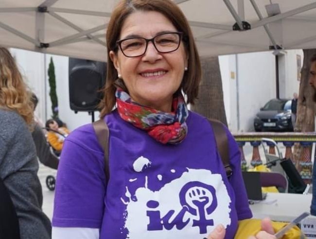 Purificación Alonso, elegida para el máximo órgano de dirección de IU Andalucía.