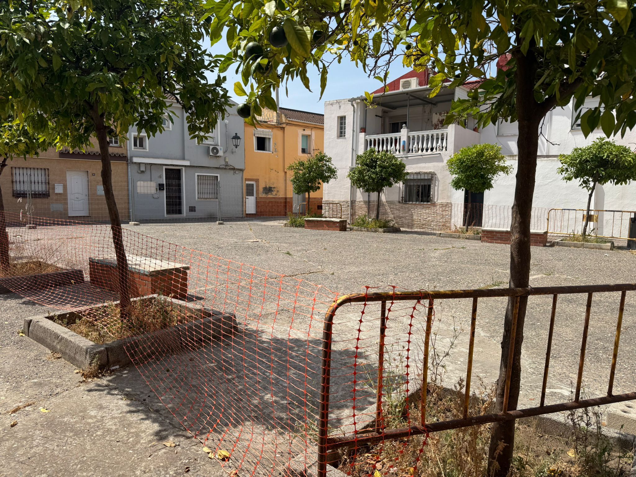 La próxima semana comenzarán las obras de reforma de la Plaza de Triana en Palmones.