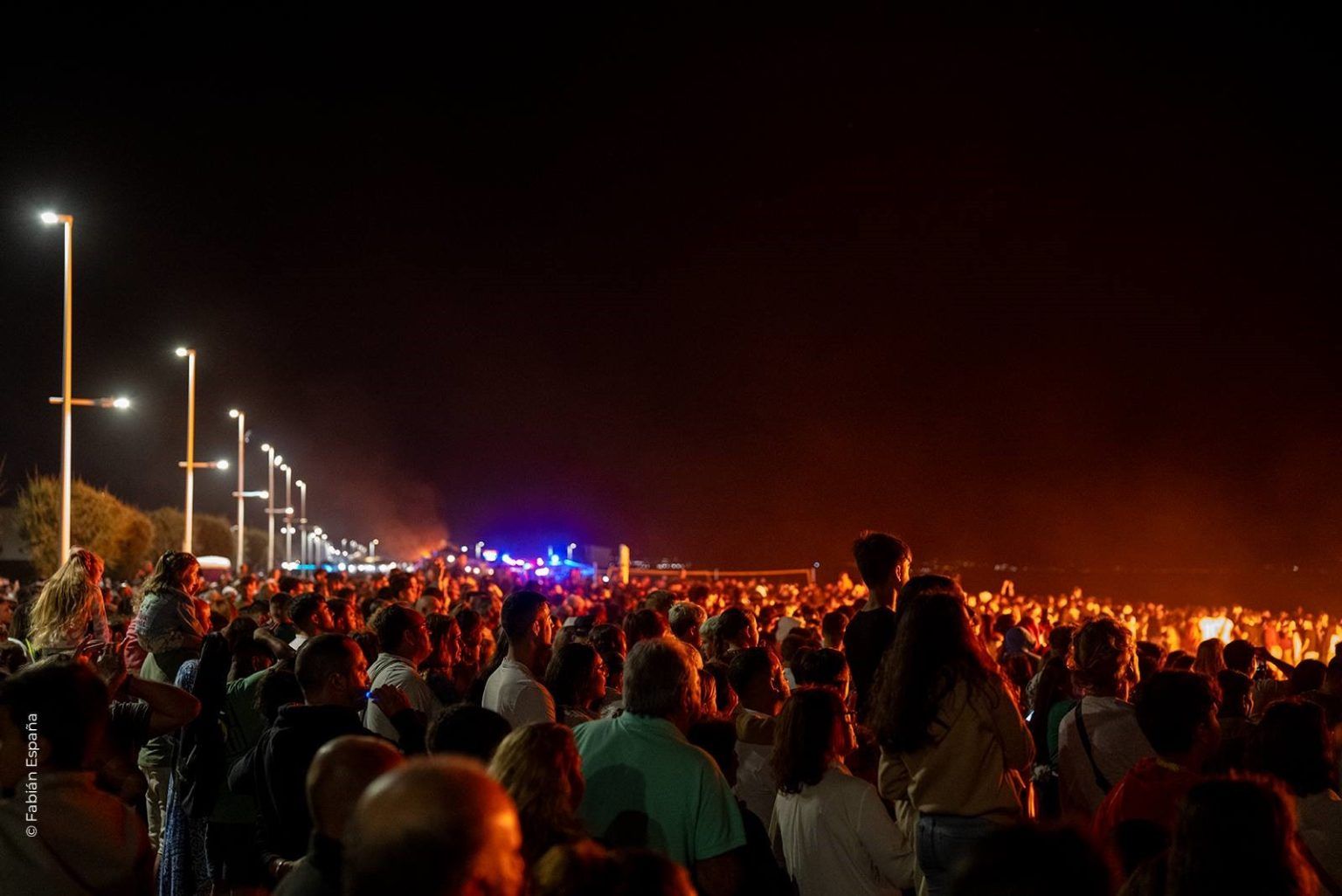 Noche de San Juan en La Línea. 