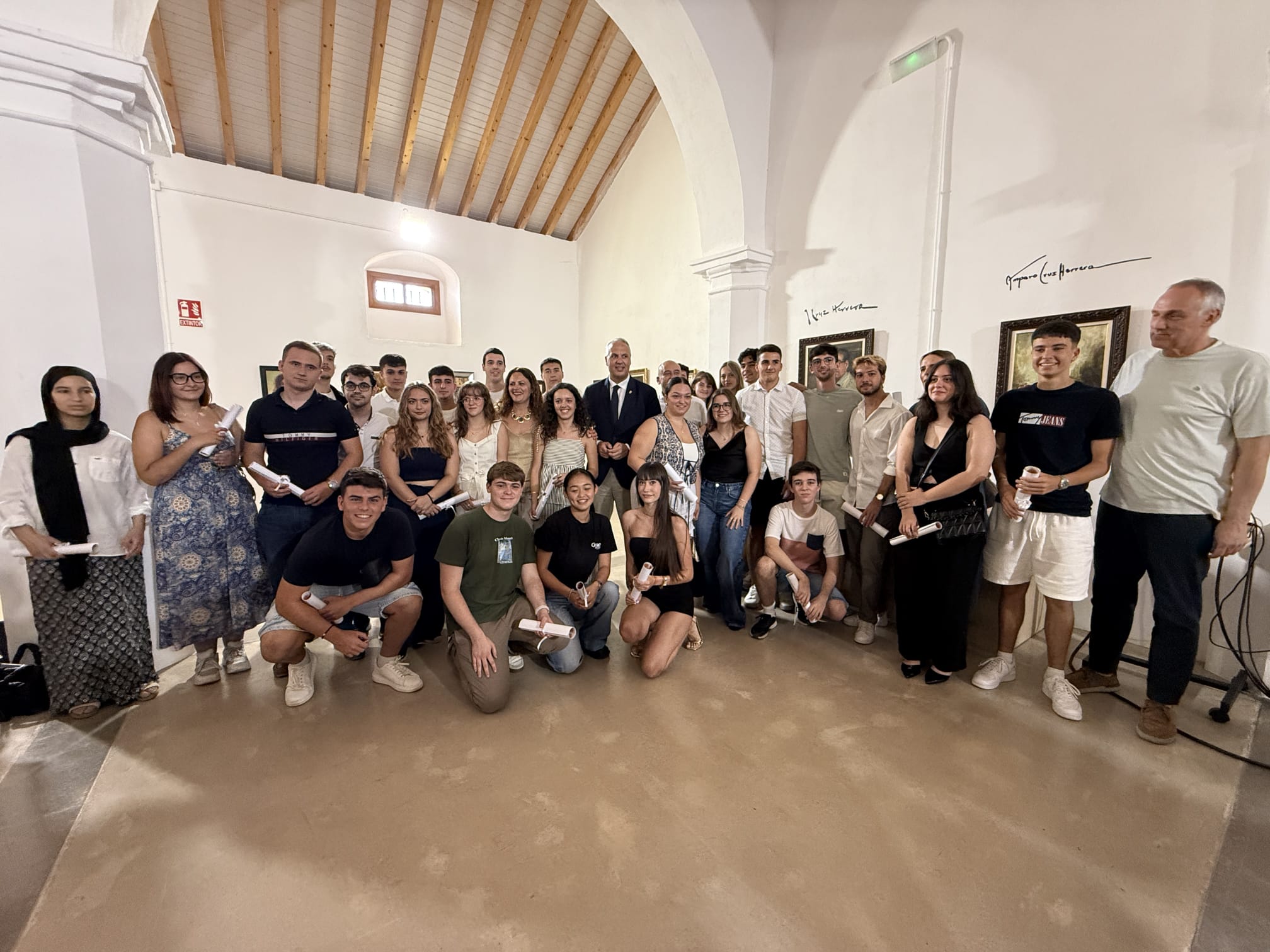 Homenaje a los 37 alumnos sanroqueños de Bachillerato y FP que han logrado la Excelencia Académica.