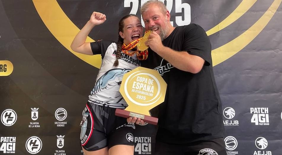 La tarifeña Marta Expósito se hace con el liderato de la Copa de España de Jiu Jitsu Brasileño.