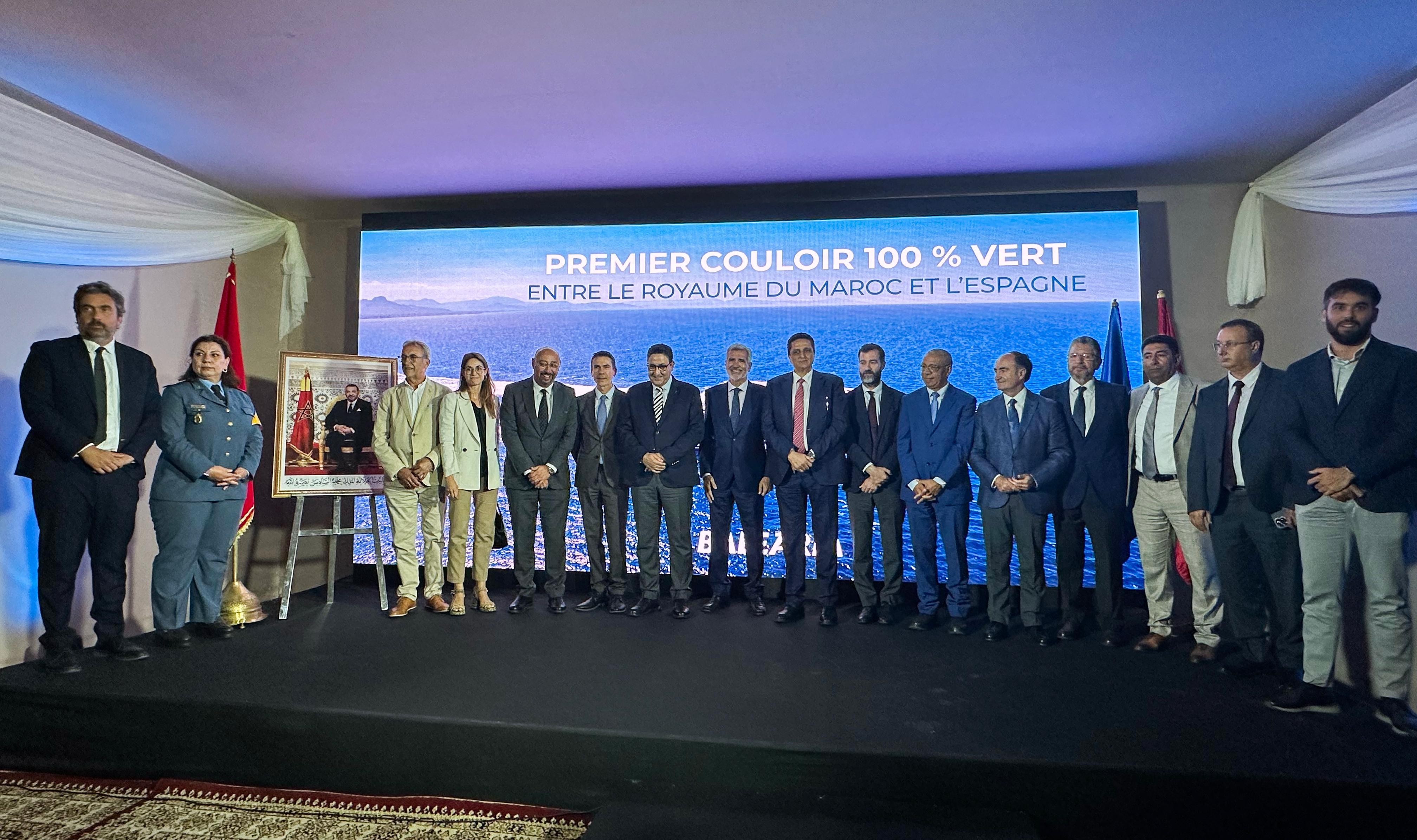 La naviera española Baleària presentó este martes 24 de junio en Tanger City Port el proyecto del primer corredor verde entre España y el Reino de Marruecos.