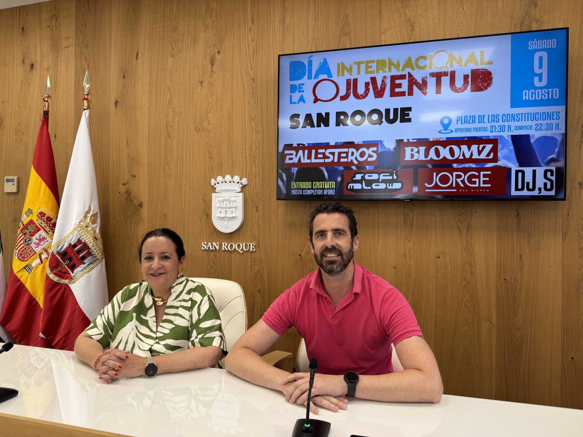 Sesiones de DJ y actuaciones gratis de artistas: así celebrará San Roque el Día de la Juventud 