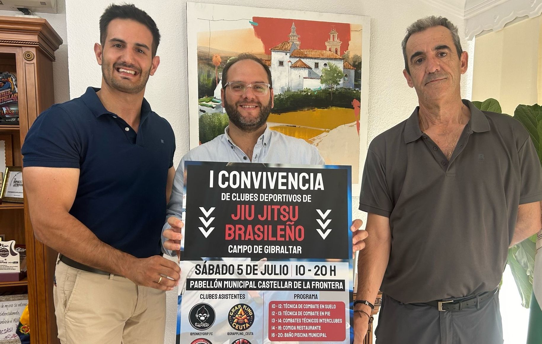 Castellar acogerá la primera convivencia de clubs jiu-jitsu en el Campo de Gibraltar.