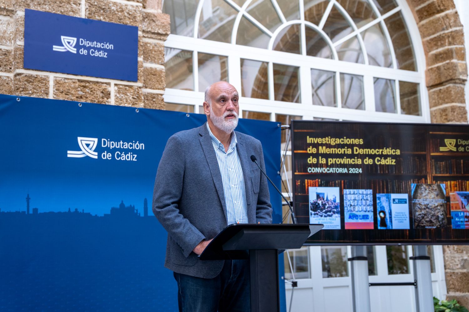 Vidal presenta investigaciones sobre Memoria financiadas por Diputación. 