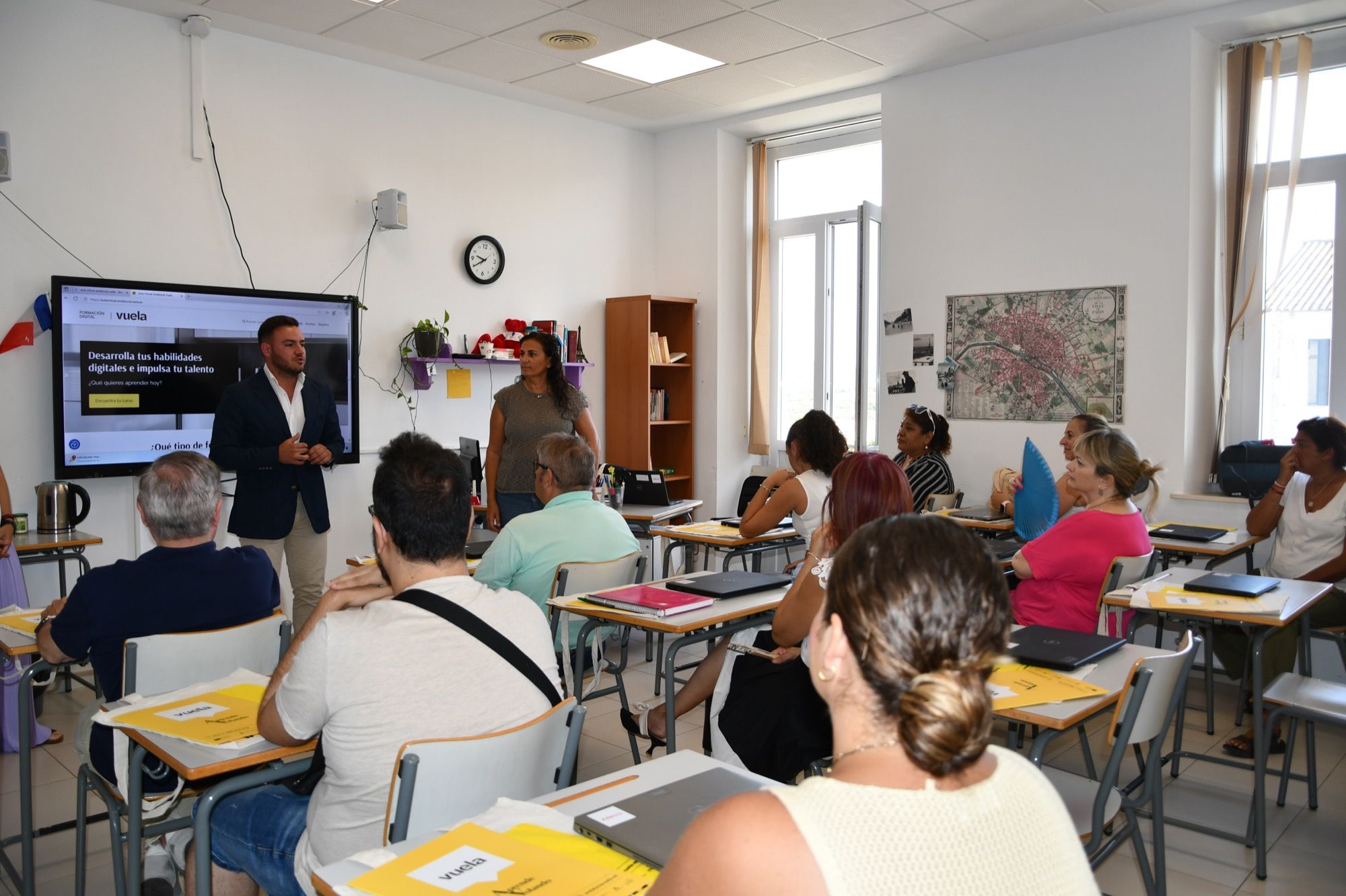 Comienza el curso de formación digital en colaboración con Amdel.