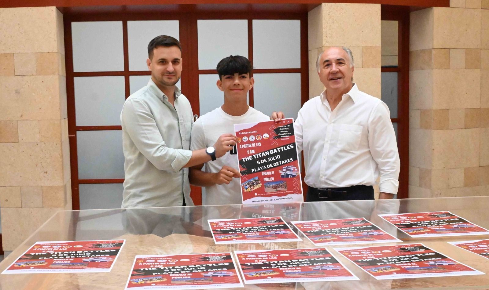 La playa de Getares acogerá el sábado 5 de julio la segunda edición de un torneo de calistenia