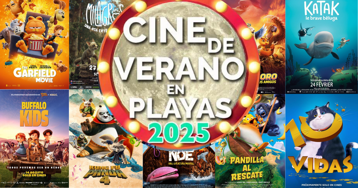 Estas son las películas que puedes ver gratis en las playas de Algeciras a través del Cine de Verano