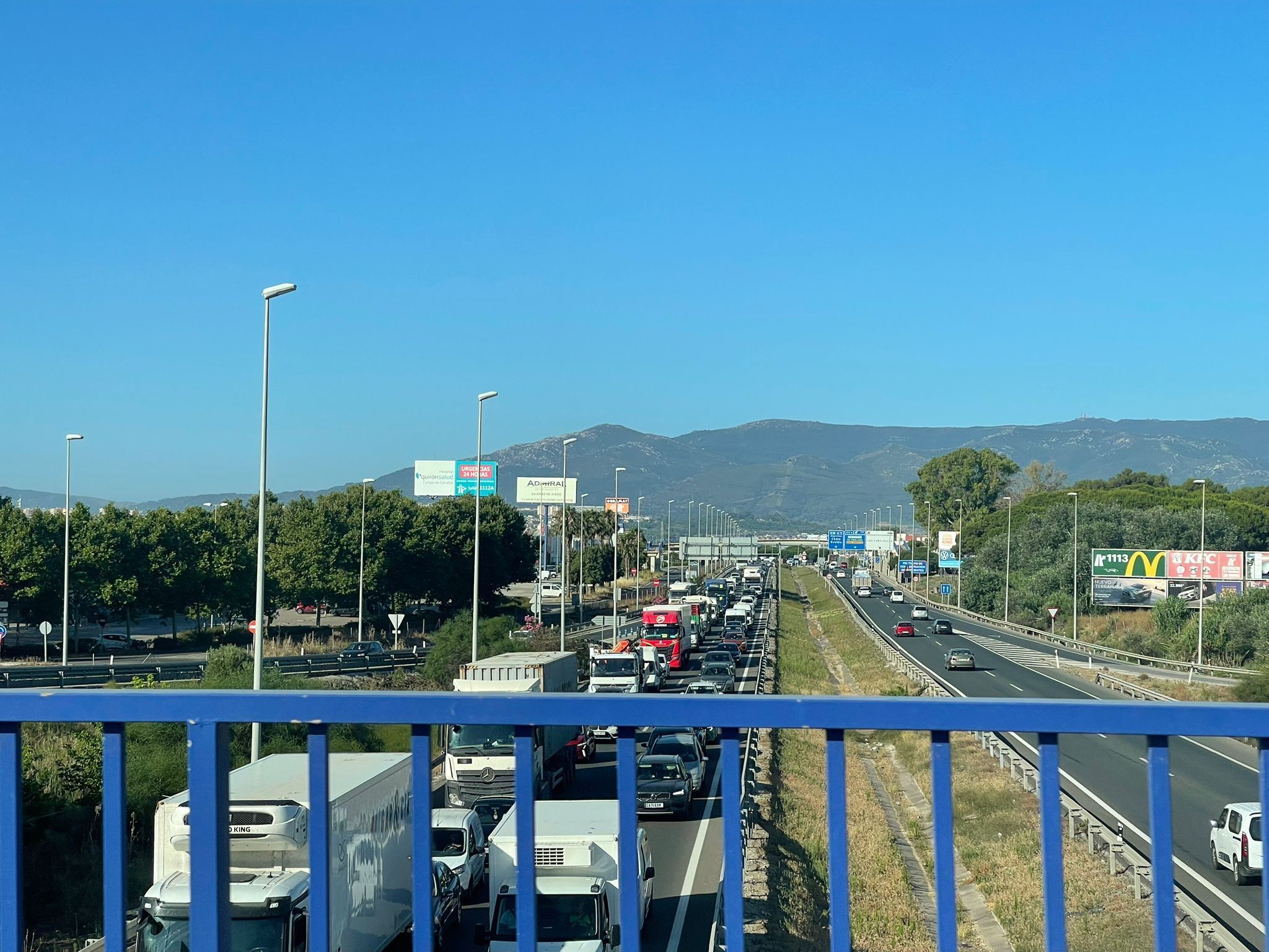 Landaluce reclama actuaciones inmediatas en la A-7 tras un nuevo accidente