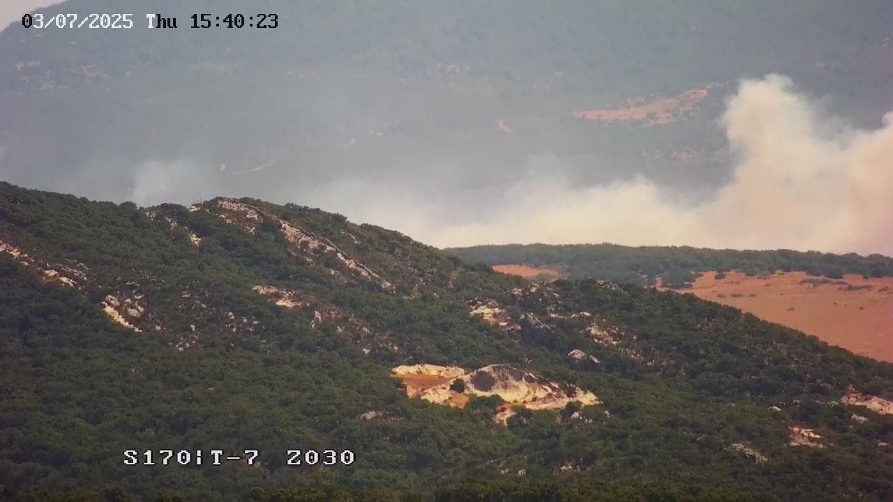 Declarado un incendio en Facinas
