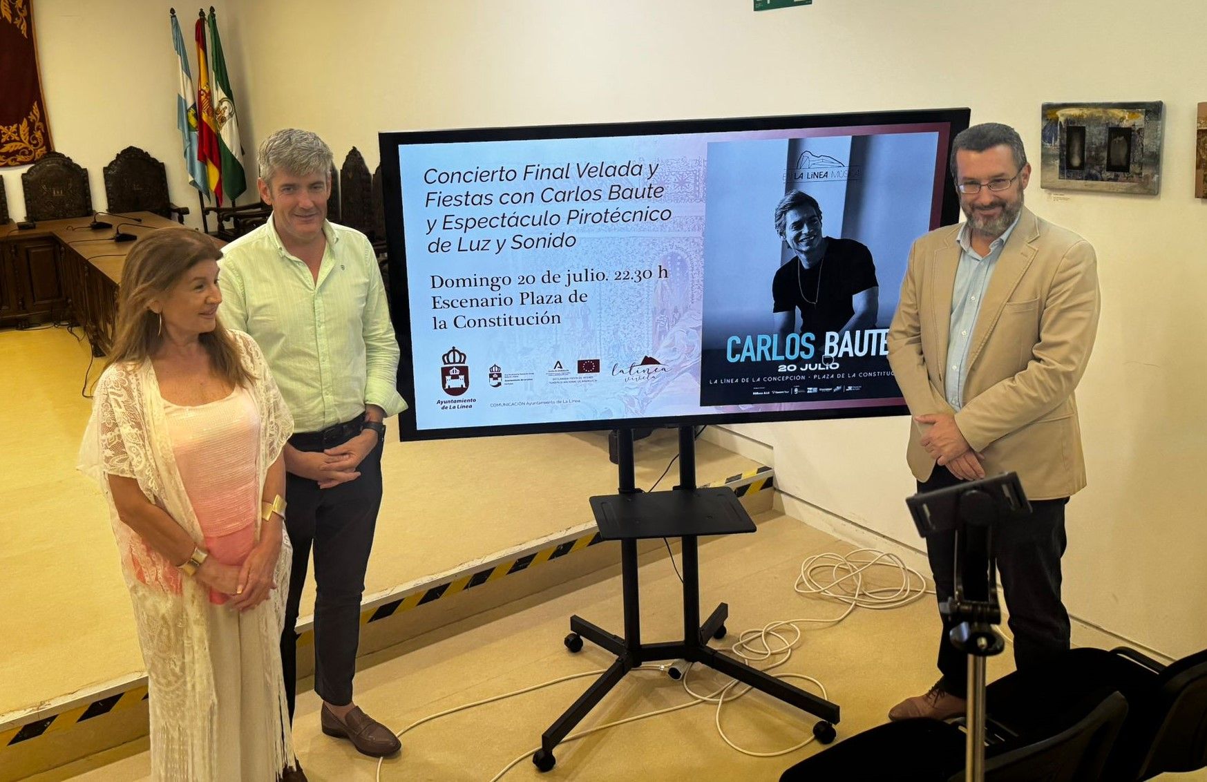 El concierto de Carlos Bautez abrirá la Velada y Fiestas de La Línea: consulta la programación