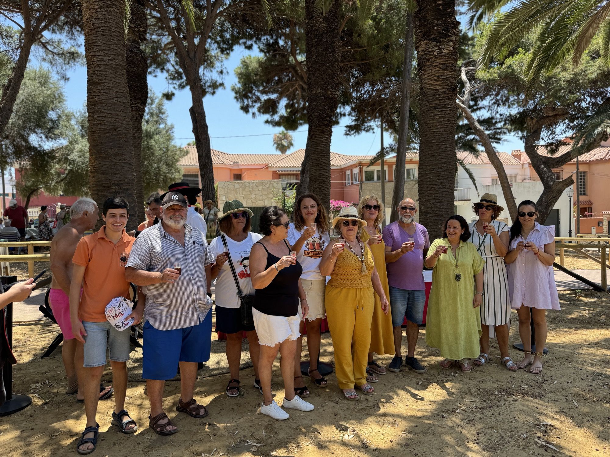 Campamento celebra su Domingo Rociero en la recta final de la Feria de la Bahía