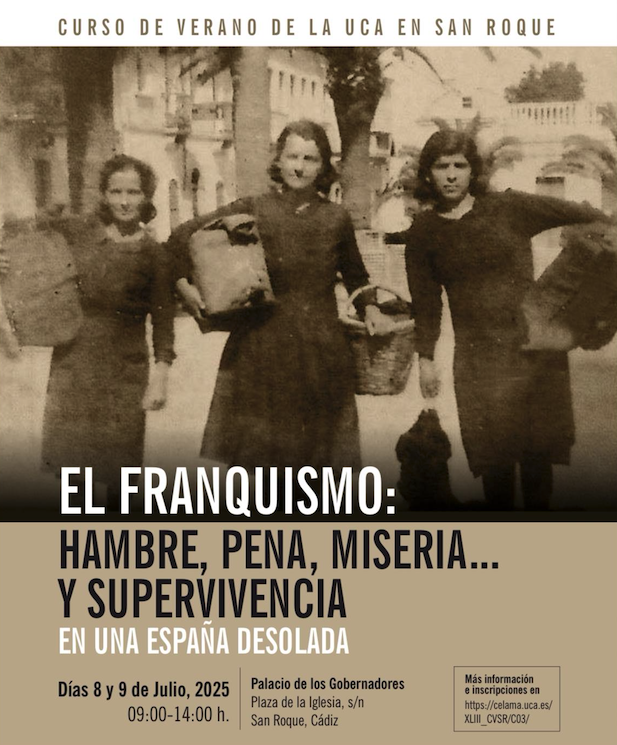 Arranca el seminario de memoria histórica de los Cursos de Verano de la UCA en San Roque.