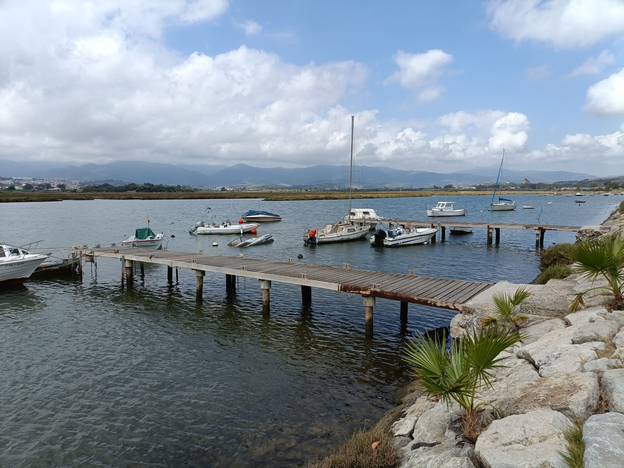 Los Barrios aprovecha el plan Cádiz Marcha 2025 para renovar los pantalanes del río Palmones
