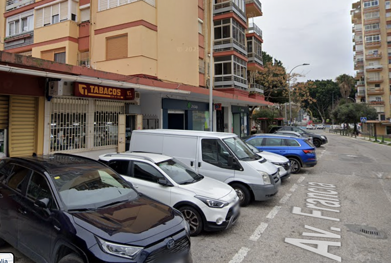 La Bonoloto deja un premio de 2,5 millones de euros en Algeciras. Foto del despacho receptor de la avenida Francia en San José Artesano, donde ha sido validado