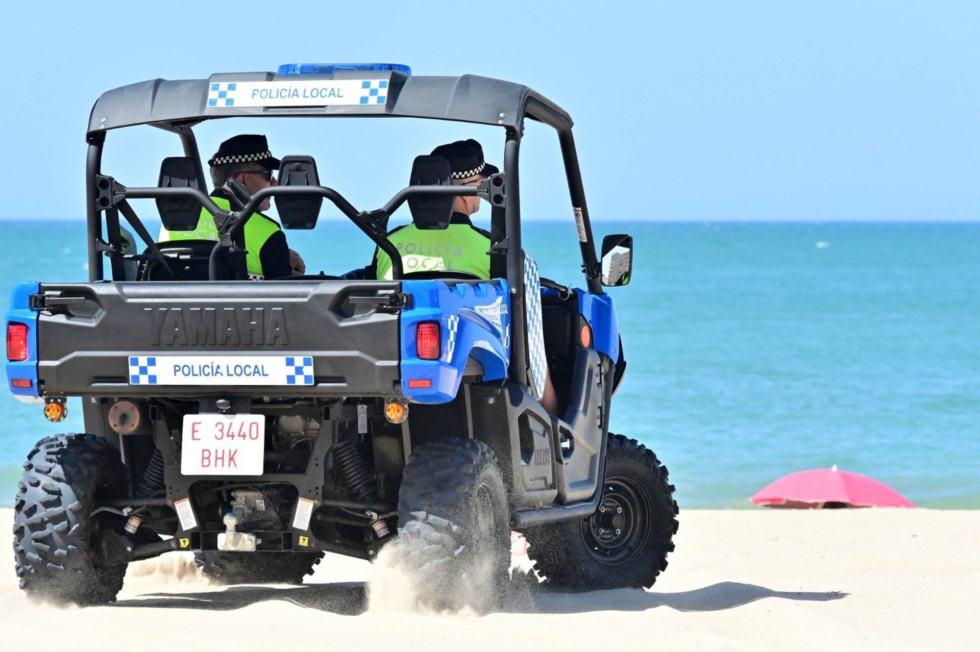 Archivo - Servicio de Policía Local en las playas de Cádiz - AYUNTAMIENTO DE CÁDIZ - Archivo