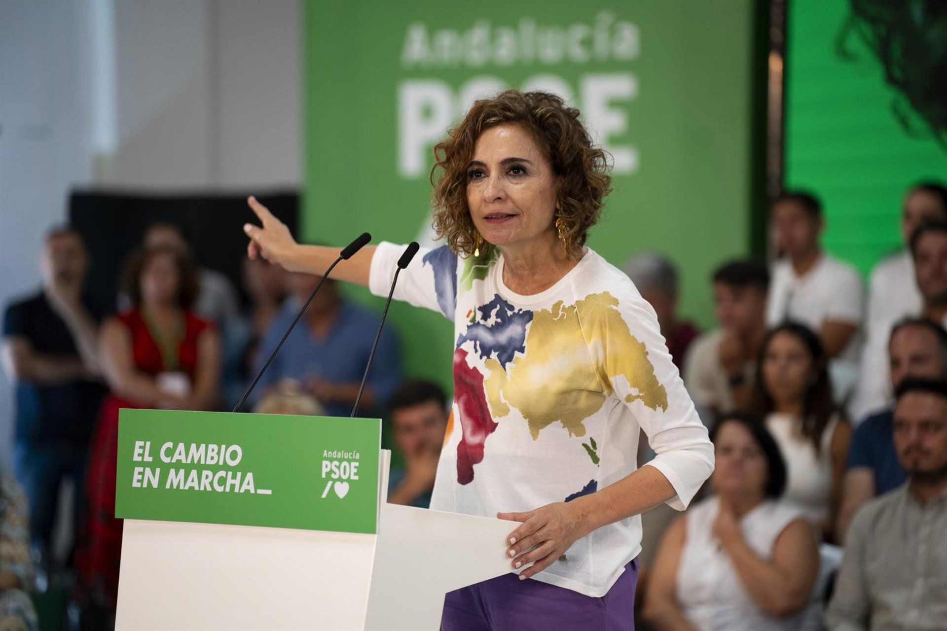 Montero afirma que Landaluce "no se puede mantener" como alcalde de Algeciras .