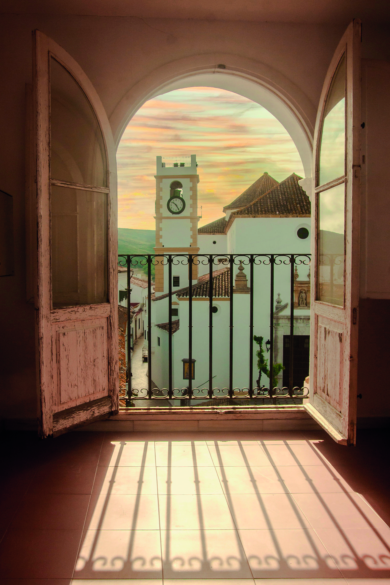 Balcón del Palacio de los Gobernadores. Ayto. San Roque. 
