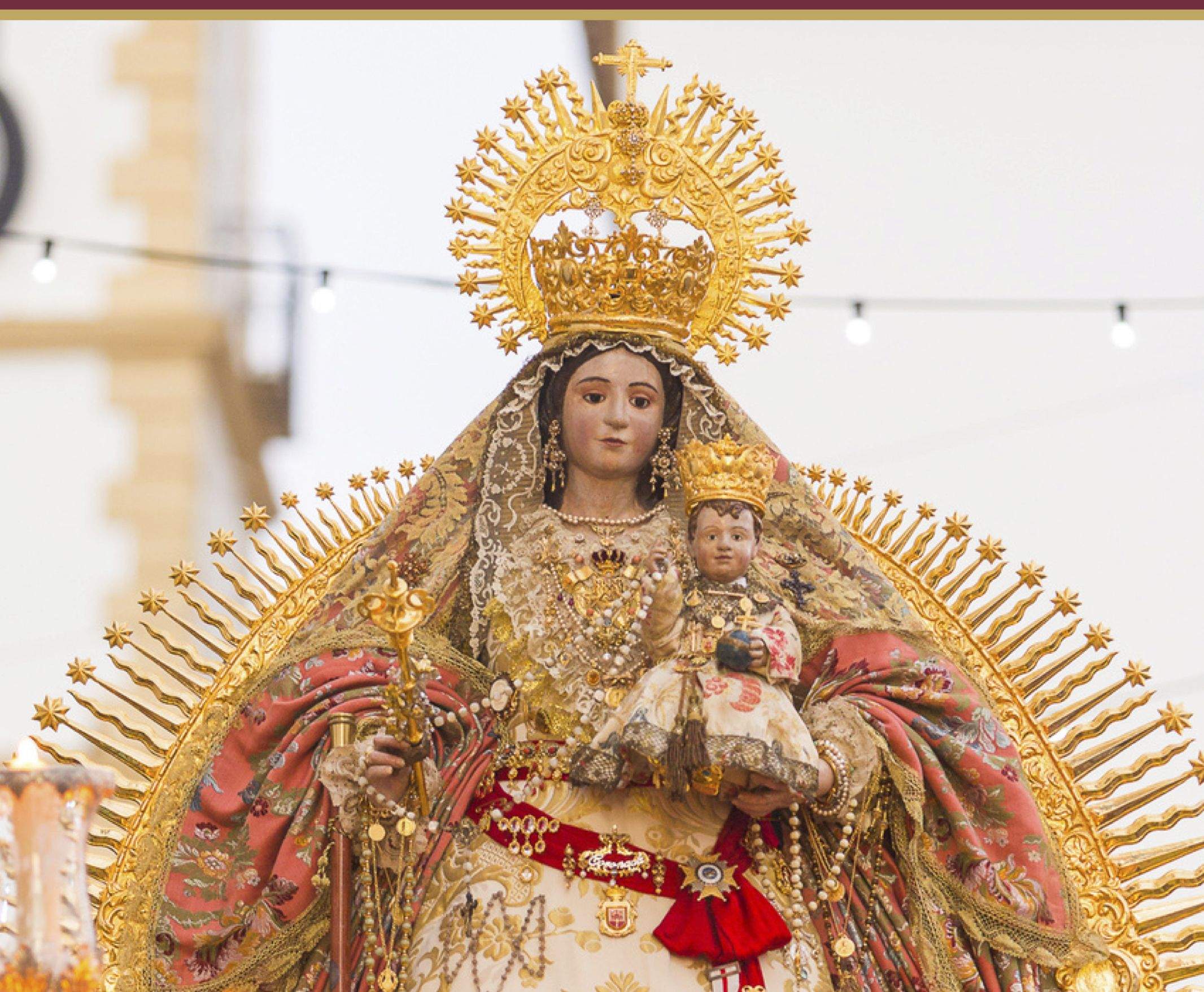 Este es el programa de actos para celebrar la Patrona de San Roque, Santa María Coronada.