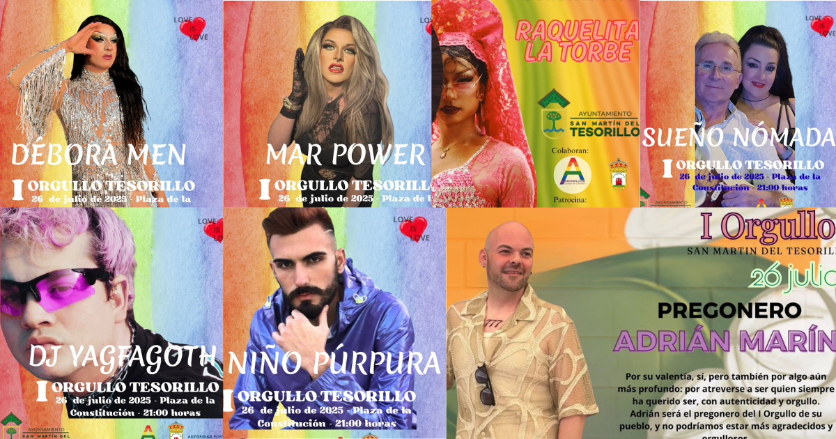 Tesorillo celebra su primer Orgullo LGTBI este sábado con un cartel de arte, diversidad y reivindicación