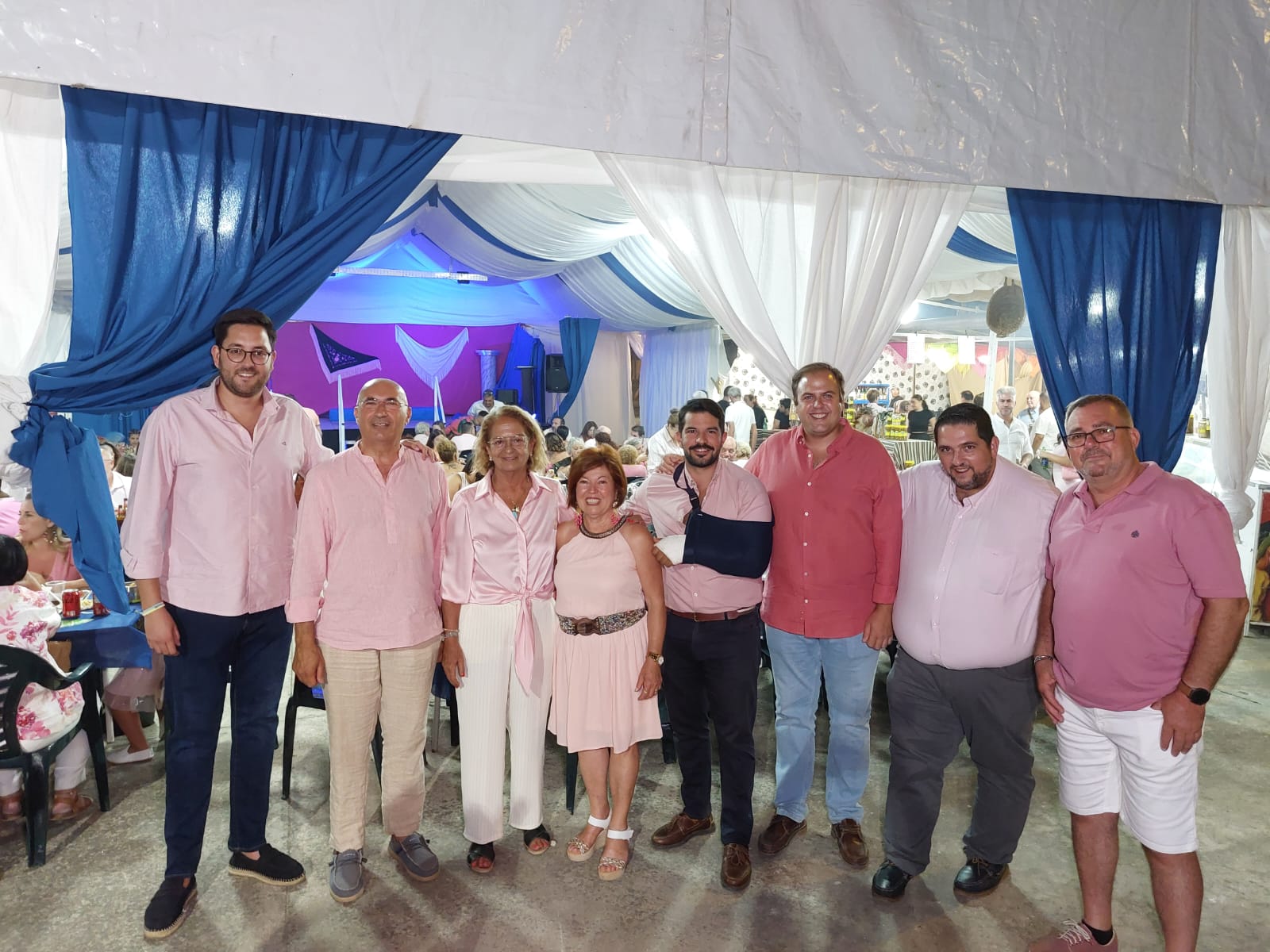 Arranca la Velada de El Acebuchal con una cena de convivencia.