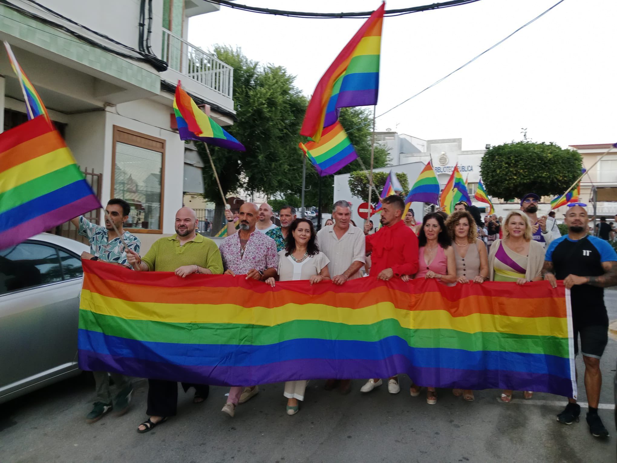 San Martín del Tesorillo celebra con éxito su Primer Orgullo LGTBI+