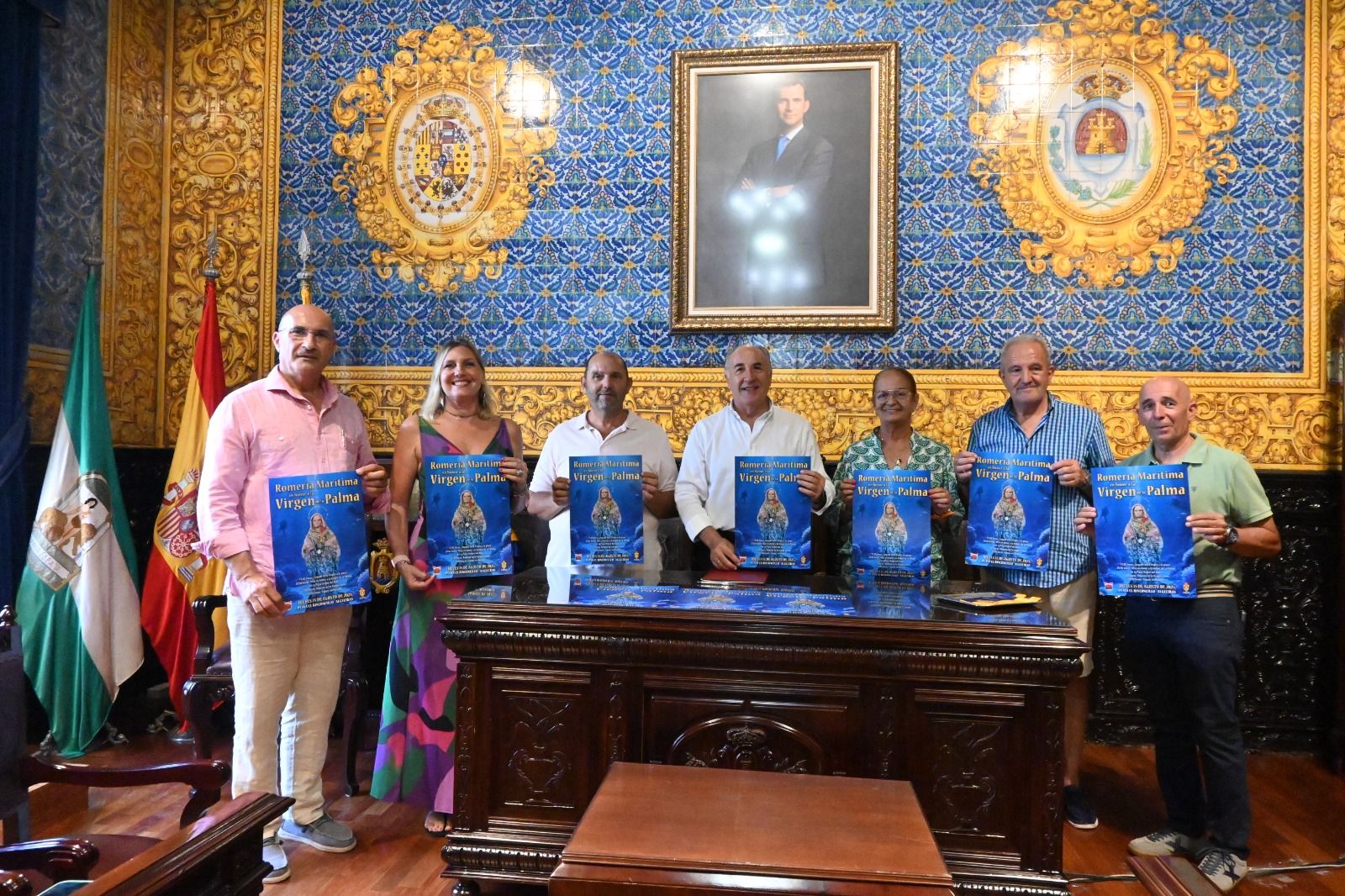 Ayuntamiento  y Sociedad Federada de Pesca Deportiva El Mero presentan la programación de la Romería Marítima