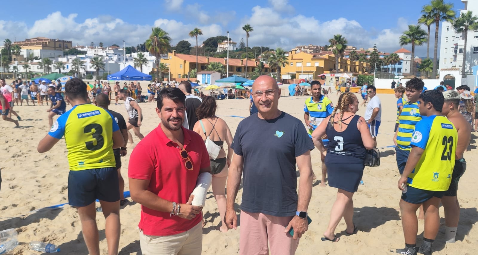 El Rinconcillo acoge una nueva edición del torneo de rugby playa del Club Rugby Bahía 89. El Rinconcillo acoge una nueva edición del torneo de rugby playa del Club Rugby Bahía 89.