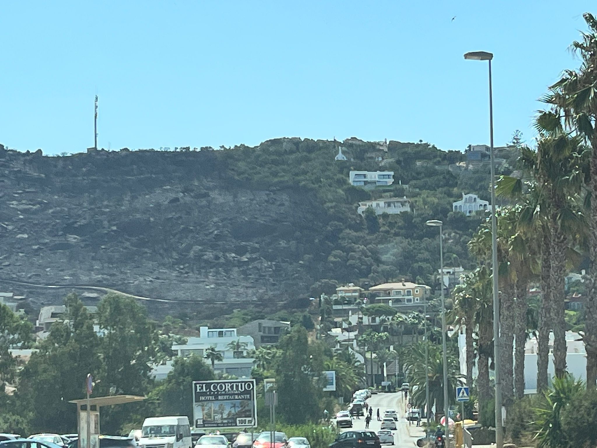 El Infoca da por extinguido el incendio de Tarifa