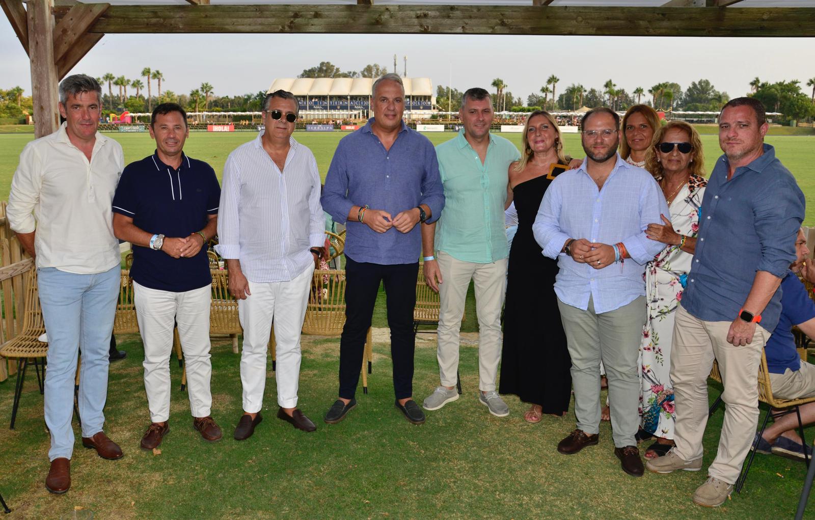 Ayala Polo Club reúne a autoridades del Campo de Gibraltar en el Torneo Internacional de Sotogrande. Foto: Luis Garrahan. 